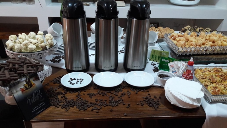 Coffee Break Brunch Preços Parque Anhembi - Buffet de Coffee Break