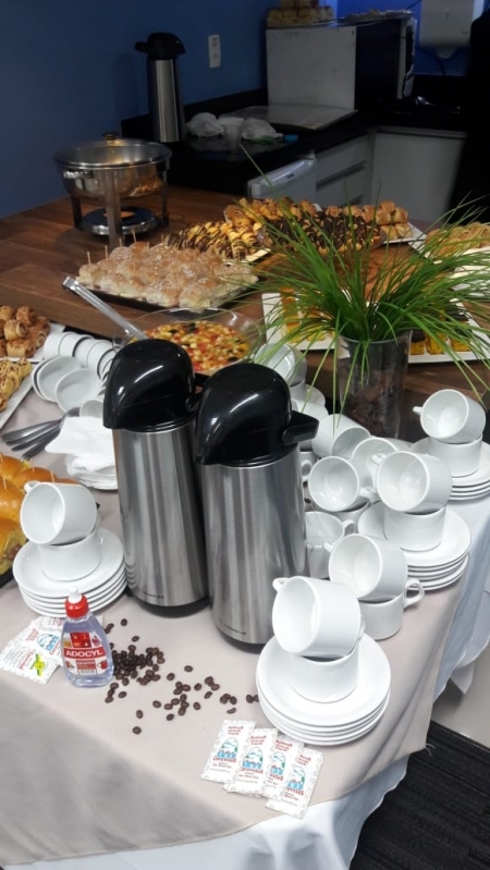 Coffee Break para 20 Pessoas Cidade Jardim - Coffee Break Corporativo