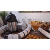 buffet coffe break para empresa Pompéia